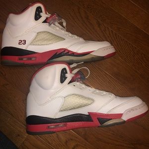 Fire Red Fives